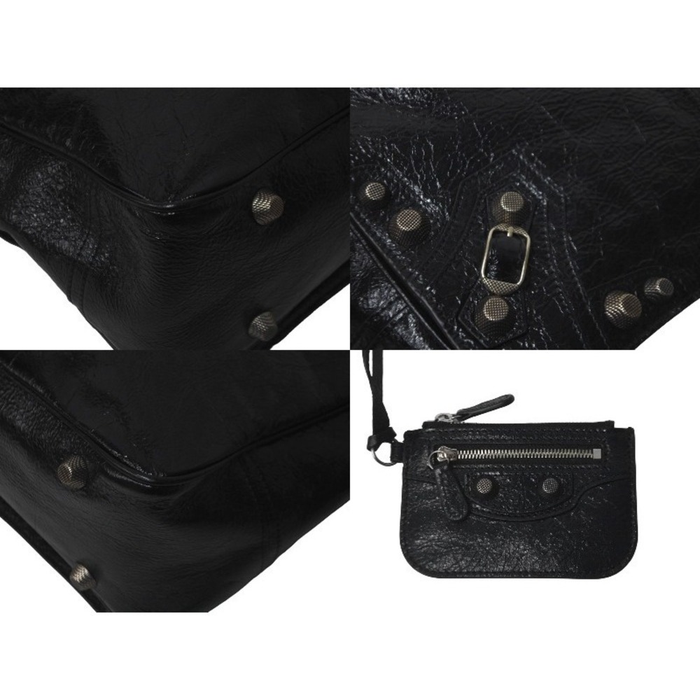 BALENCIAGA LE CAGOLE shoulder bag black - Picture 8 of 10